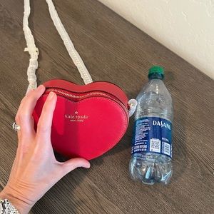 COPY - NWOT Kate Spade Love Shack mini heart purse